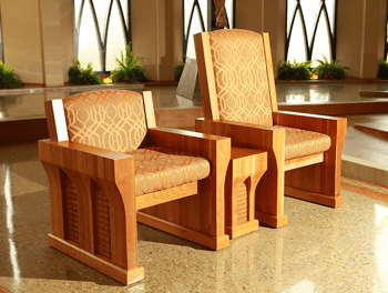 presiders chairs liturgical furniture